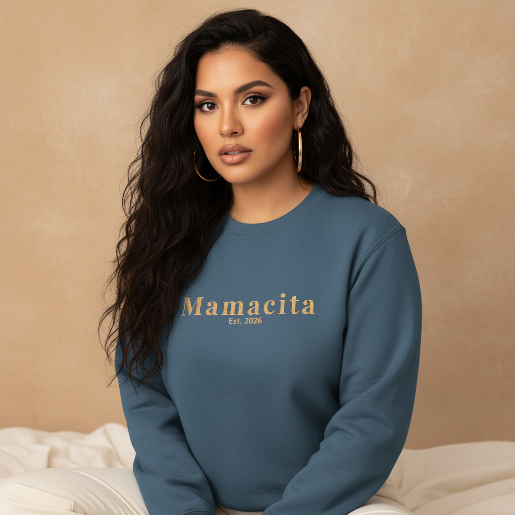 Latina Steel Blue Seated